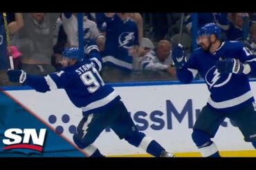 Lightning's Steven Stamkos Pounces On Rebound To Even Game 6 vs. Maple Leafs