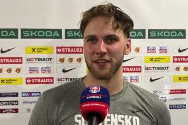 MS 2023: Hlasy po zápas s Kanadou 1:2 sn – brankár S. Hlavaj a asistent trénera P. Frühauf