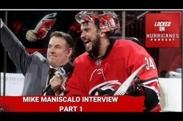 Carolina Hurricanes play by play commentator Mike Maniscalco interview part 1