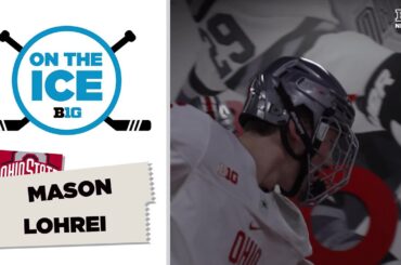 Mason Lohrei Stays The Course | Ohio State Hockey | On The Ice