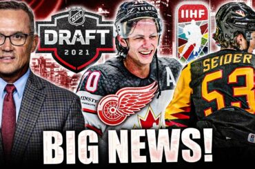 Big Red Wings News: Steve Yzerman On 2021 NHL Draft + Troy Stecher, Moritz Seider (Detroit NHL News)