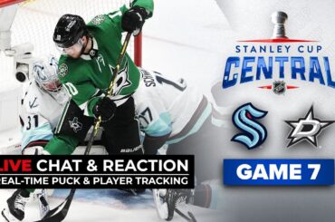 Seattle Kraken vs. Dallas Stars | Game 7 | Live Chat | Stanley Cup Hangout