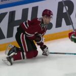 Alisauskas gets injured in Cormier collision