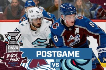 Colorado Avalanche even series with Game 2 comeback victory over Seattle Kraken