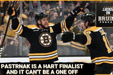 David Pastrnak is a Hart Trophy finalist. It can't be a one off as highest paid Boston Bruins player