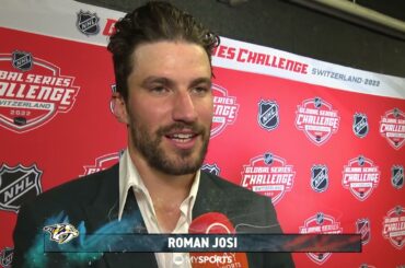 Roman Josi: "Super de pouvoir jouer une nouvelle fois à Berne"