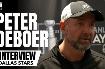 Peter DeBoer Gives First Impressions of Dallas Stars vs. Golden Knights Series & Facing Former Team