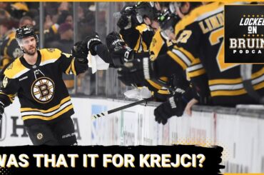 Was that it for David Krejci and the Boston Bruins?
