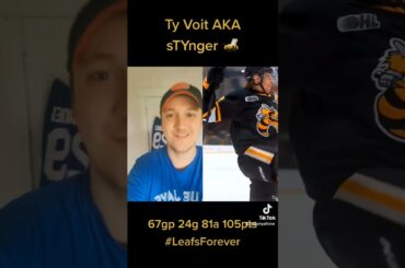 Maple Leafs prospect Ty Voit goal! aka sTYnger #shorts #sports