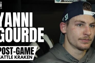 Yanni Gourde Reacts to Seattle Kraken UPSETTING Colorado Avalanche & Philipp Grubauer Performance