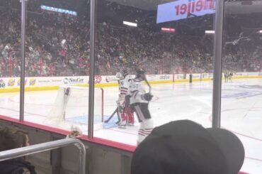 Goalie Dance: Mitchell Weeks