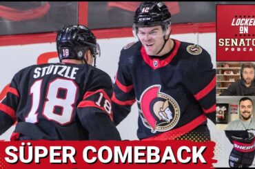 Tim Stützle, Mads Søgaard Lead Ottawa Senators To Historic Comeback Win Over Calgary Flames!