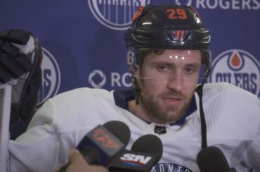 Leon Draisaitl talks about Tim Stütlze