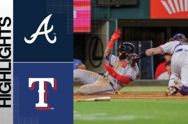 Braves vs. Rangers Game Highlights (5/15/23) | MLB Highlights