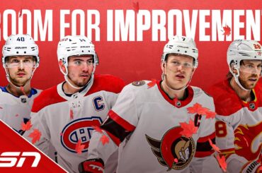 Which Canadian team that missed playoffs will improve most next year?