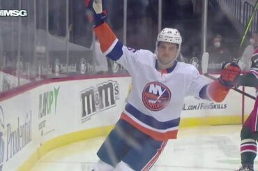 3/2/21 Oliver Wahlstrom Opens The Scoring At The Prudential Center In New Jersey
