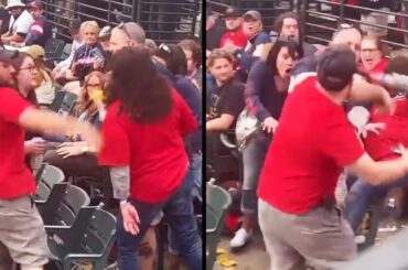 Wild Fight Breaks Out Between Fans of SAME Team