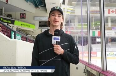 OHL Championship Series Pre-Game 4: Ryan Winterton (London Knights)