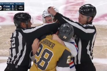 Evander Kane and William Carrier Chirp Each Other Relentlessly After Receiving Penalties