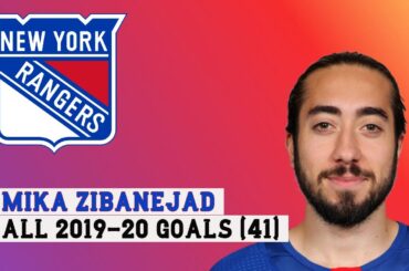 Mika Zibanejad (#93) All 41 Goals of the 2019-20 NHL Season