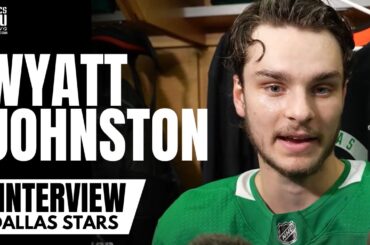 Wyatt Johnston talks Dallas Stars Being Built Through Draft & WCF Matchup vs. Vegas Golden Knights