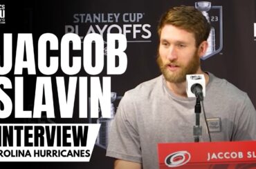 Jaccob Slavin Reacts to Carolina Hurricanes vs. Florida Panthers ECF Matchup, Hurricanes Postseason