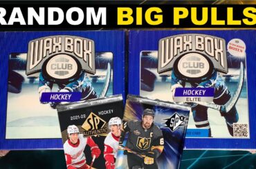 THIS CAN'T BE RIGHT?!? - ELITE Wax Box Club Hockey Card Box + Standard - May 2023