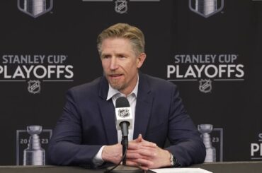 2023 #nhl Stanley Cup Playoffs - Seattle Kraken Head Coach Dave Hakstol - POSTGAME Game 7 - 05.15.23