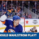 What's the Best Place for Oliver Wahlstrom in the New York Islanders Lineup?
