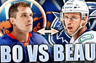 THE BO HORVAT VS ANTHONY BEAUVILLIER SHOWDOWN (Vancouver Canucks Beat New York Islanders—Pettersson)