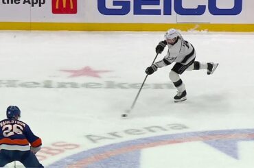 Adrian Kempe with a Goal vs. New York Islanders