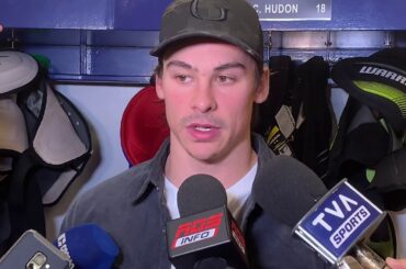 Arrivée à Laval - Charles Hudon - 2 octobre