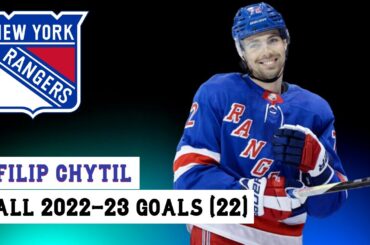 Filip Chytil (#72) All 22 Goals of the 2022-23 NHL Season