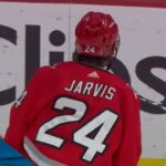 Hurricanes' Seth Jarvis Blasts One-Timer Goal To Cap Off Chaotic Power Play Sequence