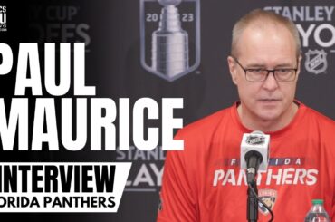 Paul Maurice talks Belief in Sergei Bobrovsky, Sam Reinhart Impact & Gustav Forsling Impact