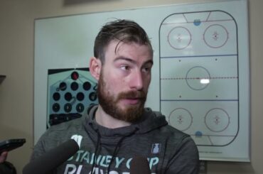 2023 #nhl Stanley Cup Playoffs - Seattle Kraken Goalie Philipp Grubauer - POSTGAME Game 7 - 05.15.23