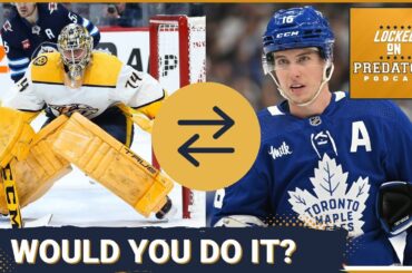 Would You Use Juuse Saros as Trade Bait For an Elite Forward?; Nashville Predators Takes From a Hat