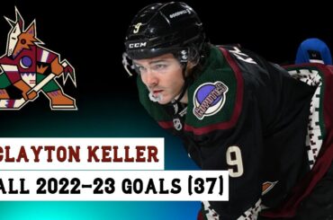 Clayton Keller (#9) All 37 Goals of the 2022-23 NHL Season