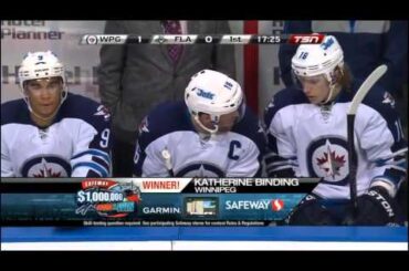 Andrew Ladd 1-0 GOAL vs. Panthers | 03.08.2013