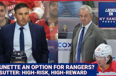 Rangers head coach candidates! Could Brunette be an option?? Why Sutter is high-risk, high-reward