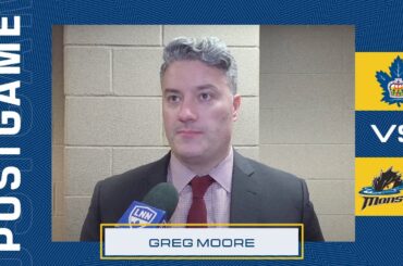 Greg Moore Post Game | Toronto Marlies at Cleveland Monsters | March 6, 2022