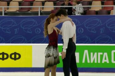 Полина Пилипенко - Павел Драко. Произвольный танец. Юниоры. Пермь. Гран-при России 2022