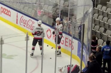 Roby Jarventie Warmup vs Toronto Marlies - Ottawa Senators Prospect