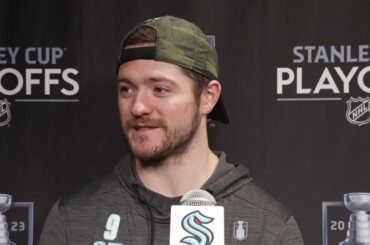 2023 #nhl Playoffs: Seattle Kraken Forward Ryan Donato - OFF DAY - 05.08.23