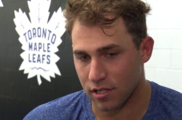 Maple Leafs Practice: Josh Leivo - September 21, 2017