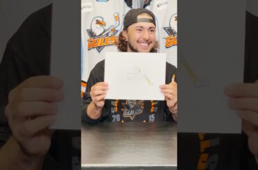 Challenge: Gulls Players Draw The Logo In 1 Minute