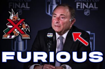 The Arizona Coyotes are MOVING…Gary Bettman is FURIOUS!