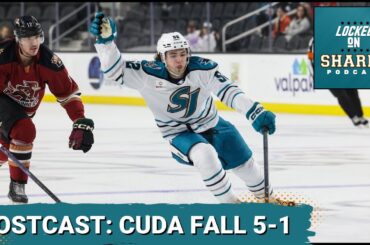 POSTCAST: San Jose Barracuda Lose 5-1 To The Tucson Roadrunners