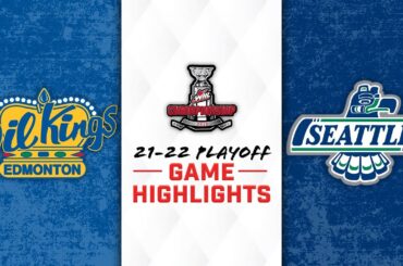 2022 WHL Championship Game 1 Highlights: Thunderbirds (2) at Oil Kings (1)
