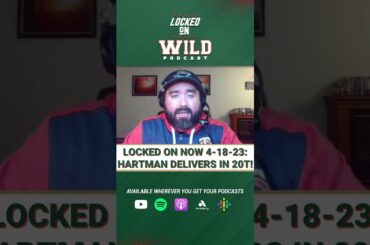 Locked on NOW 4-18-23: Ryan Hartman Delivers in 2OT as Wild Grab 1-0 Series Lead! #shorts